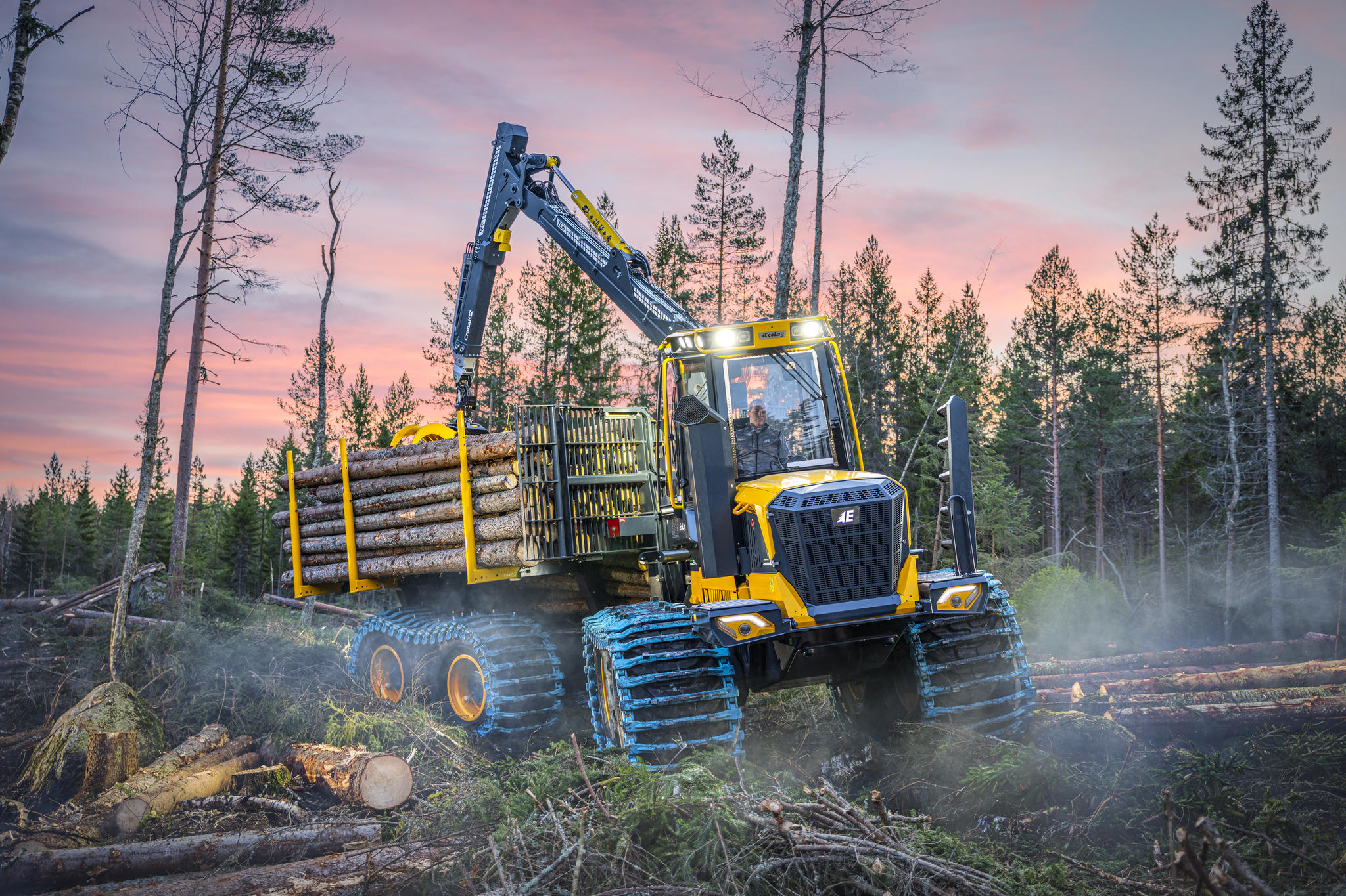 Eco Log 574 Forwarder | Cuoq Forest Diffusion