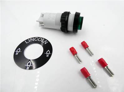 Bouton poussoir vert Eco Log 7032730
