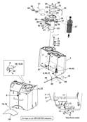 Rservoir hydraulique, assemblage 9903249S2