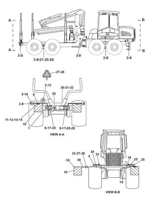 Kit éclairage pour route, montage 9992555S2