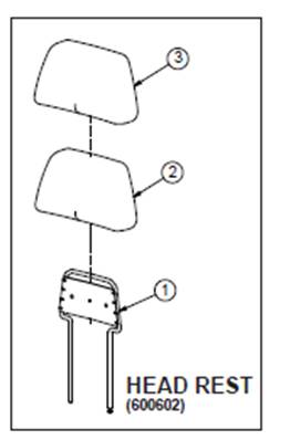 Siège 7000 BASIC, assemblage 99929302