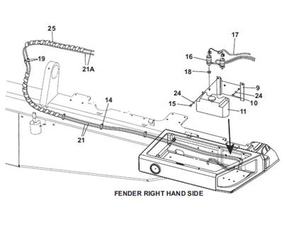 Circuit de lave-glace, assemblage 99929487