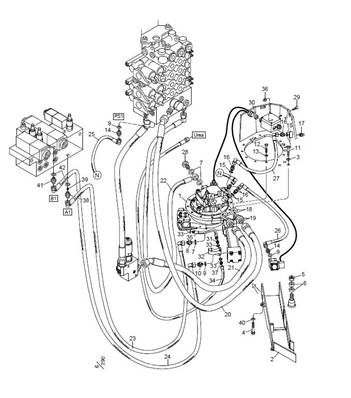 Hydraulique de l'unité de scie SuperCut 100 F11-19 LM033668