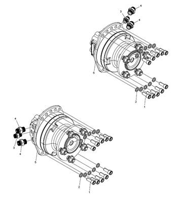 Moteurs des rouleaux 364 cm3 LM034589