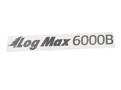 Autocollant LOG MAX 6000B noir 504 x 77,4 mm pour votre tête d'abattage Log Max