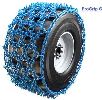 Paire de chaînes PRO GRIP G triple losanges Olofsfors 720-628422