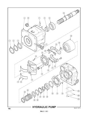 Pompe hydraulique 504011061