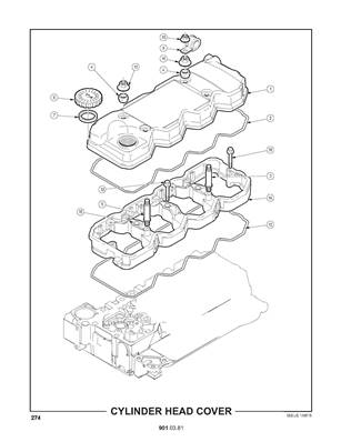 Cache culbuteur 9010381