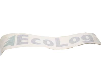 Autocollant Eco Log Logo, 610X200 Gris Foncé 510601