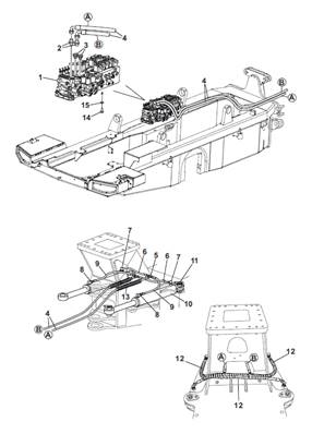 Direction, conduites hydrauliques 9991971