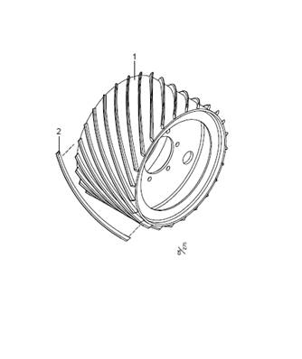 Rouleau pour eucalyptus 45° LM034696