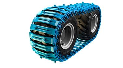 Paire de tracks avec oreille Baltic 26mm 710-26.5 Olofsfors 298-644028VB
