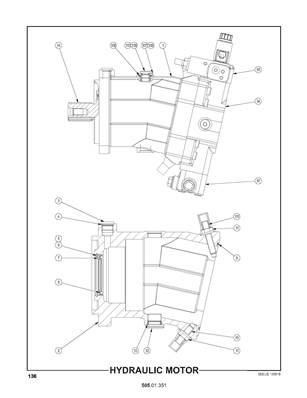 Moteur hydraulique 50501351