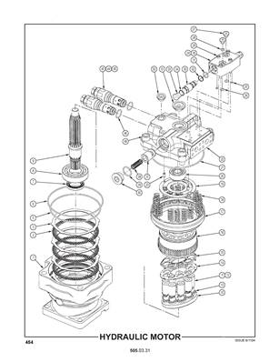 Moteur hydraulique 5050332