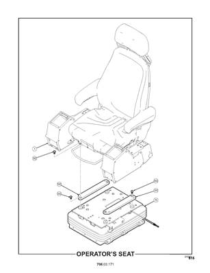 Siége Opérateur 70603171