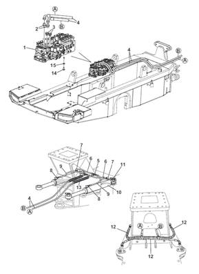 Direction, conduites hydrauliques 9902864