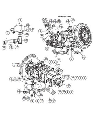 Support pompe de transmission, montage 9991958