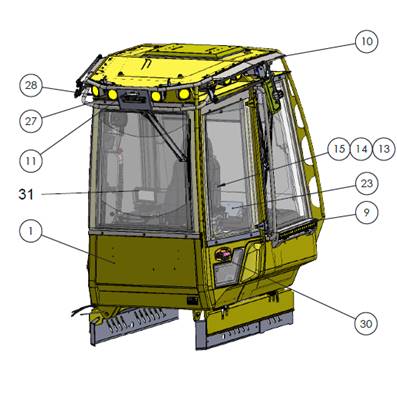 Options de cabine 9991992