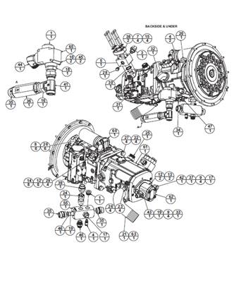 Support pompe de transmission, montage 9992516