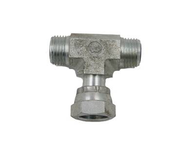 T mâle-femelle vertical ORFS 1 7/16 Parker 16S6LO-S