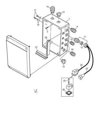 Boîtier de connexion, Motomit IT/PC LM005526