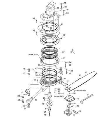 Unité de scie 98XL LM033550