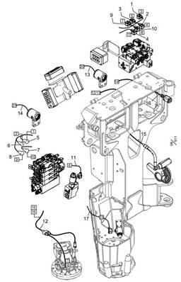 Câblage électrique pour Dasa 4 et Cabswin LM035225