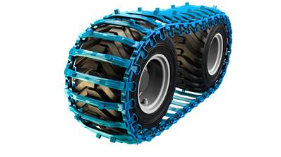 Paire de tracks avec oreille EVO 26mm 710-26.5 Olofsfors 294-644022DB