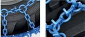 Paire de chaînes simple losange Forstgrip Cross anneaux de 15,2mm Pewag 35048