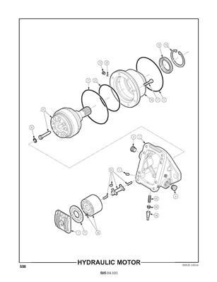 Moteur hydraulique 50504101