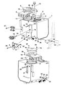 Rservoir hydraulique, montage 9901203S2