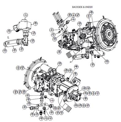 Support pompe de transmission, montage 9991297