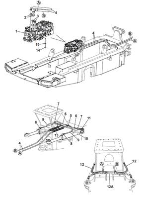 Direction, conduites hydrauliques 9991318