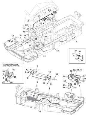 Système anti-incendie, assemblage 9992422