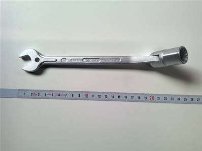 Clef pour détente de scie 16 mm Log Max RE522260