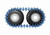 Paire de tracks bluetrack flow perfekt 26mm 1x1 pour 710/40 Pewag 930611X1