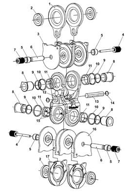 Chape rotator MPB2-2, assemblage 9992807