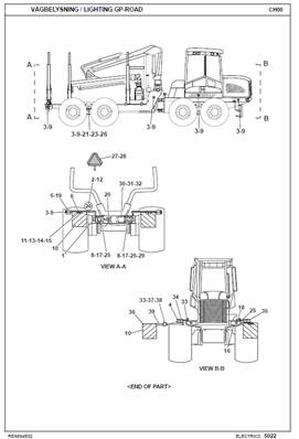 Kit éclairage pour route, montage 9992976