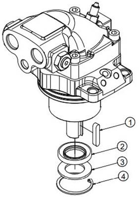 Moteur de scie F12-30 LM609116