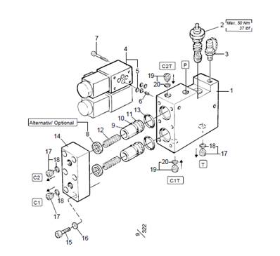 Pompe du système de marquage couleur LM999068