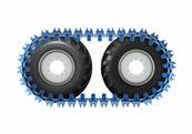 Paire de tracks bluetrack flow wide 26mm 1x1 pour 710/45 Pewag 952921X1