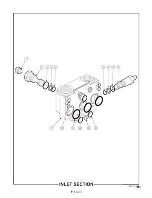 Section de distributeur, entrée 5111231