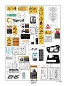 Autocollants, anglais 7104151S2