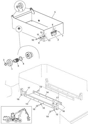 Caisson boîte à outils 9901564