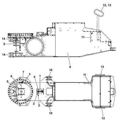 Châssis avant 9902454