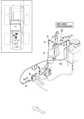 Avancement, conduites hydrauliques 9991882