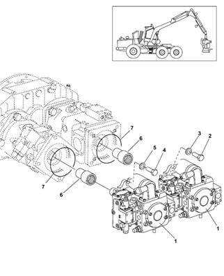 Pompes hydrauliques, montage 9991884