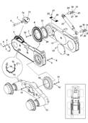 Bogie pendulaire avant, assemblage 9992180S2