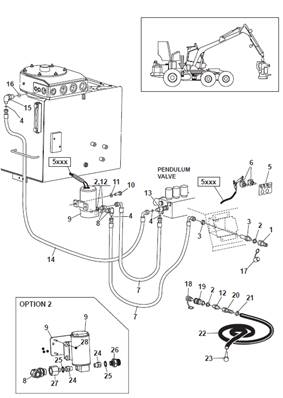 Réservoir hydraulique, pompe de remplissage 9992747