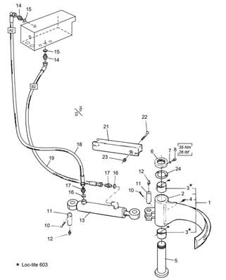 Couteau ébrancheur inférieur LM005502D